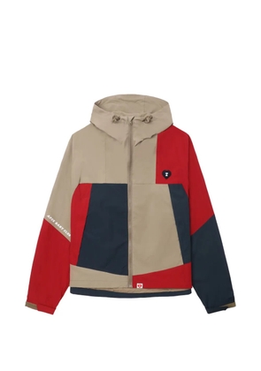 APEE™ by *A BATHING APE® colourblock hooded jacket - Neutrals