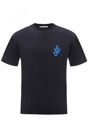 JW Anderson JW-initials anchor logo T-shirt - Blue