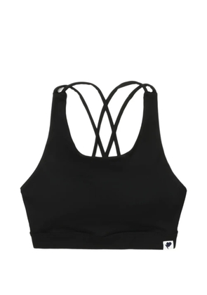 APEE™ by *A BATHING APE® Apee criss-cross sport bras - Black