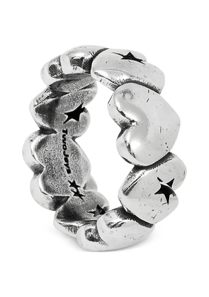 TWOJEYS heart star ring - Silver