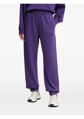 PINKO logo-embroidered track pants - Purple