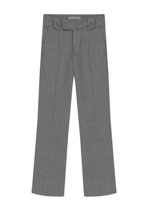 MISCI wide-waistband wool trousers - Grey