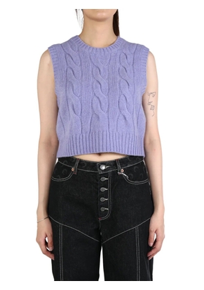 Polo Ralph Lauren cable-knit vest - Purple