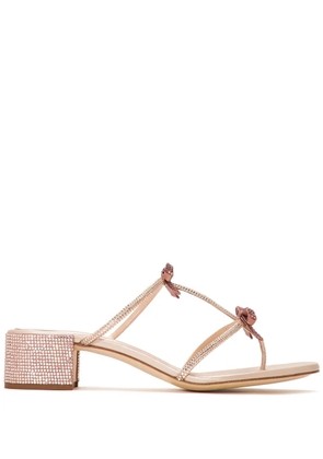 René Caovilla 40mm Caterina sandals - Pink
