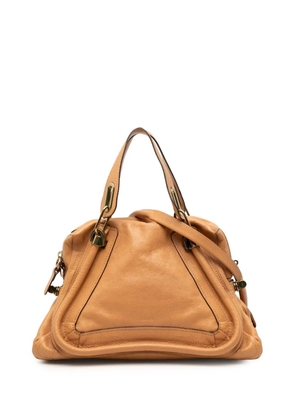 Chloé Pre-Owned 2010-2025 Medium Leather Paraty satchel - Brown