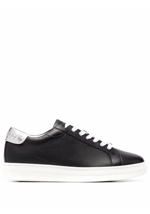 Jimmy Choo Rome low-top leather sneakers - Black