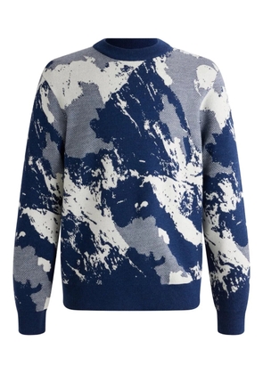 Fusalp jacquard -knit top - Blue