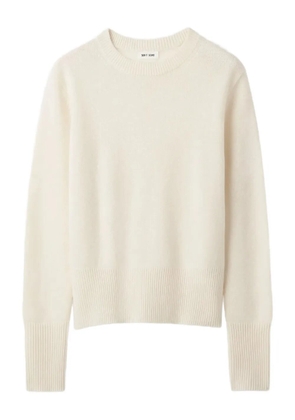 Soft Goat round-neck jumper - Neutrals