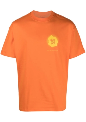 OBJECTS IV LIFE graphic-print cotton T-shirt - Orange