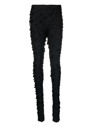 Comme Des Garçons layered skinny trousers - Black