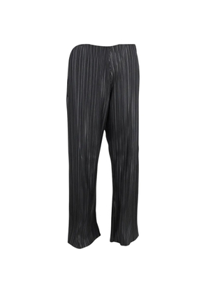 Nanushka pleat-waist trousers - Black