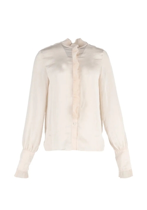 Philosophy Di Lorenzo Serafini ruffled-trim shirt - Neutrals