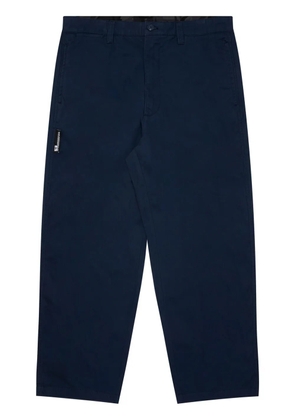 AAPE BY *A BATHING APE® straight-leg cotton trousers - Blue