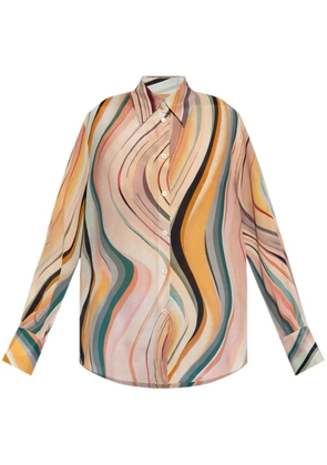 PS Paul Smith swirl print shirt - Pink