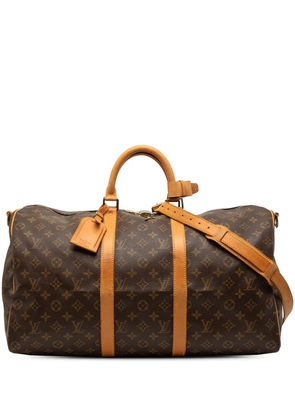 Louis Vuitton Pre-Owned 1992 Monogram Keepall Bandouliere 50 travel bag - Brown