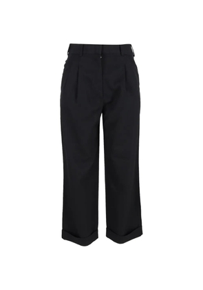 Stella McCartney Pre-Owned pleated wool trousers - Black