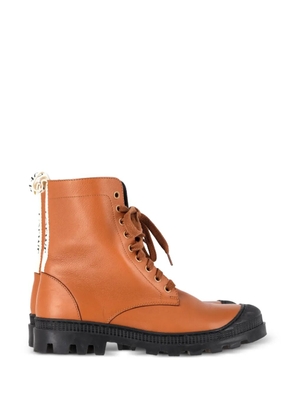 Loewe Pre-Owned lace-up boots - Brown