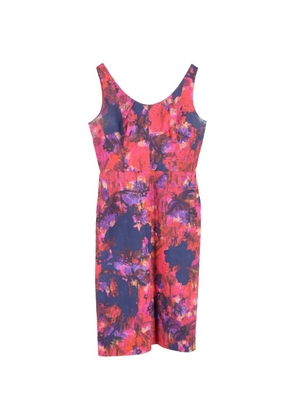 ERDEM printed sleeveless dress - Pink