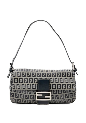 Fendi Pre-Owned 20th Century Zucchino Canvas Baguette shoulder bag - Grey