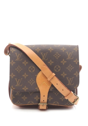 Louis Vuitton Pre-Owned 1985 Monogram Cartouchiere MM crossbody bag - Brown