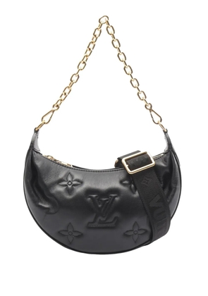 Louis Vuitton Pre-Owned 2021-2025 Leather Bubblegram Over The Moon satchel - Black