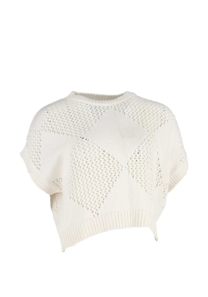 Brunello Cucinelli Vintage short-sleeve T-shirt - White