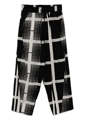 Julius cotton pants - Black