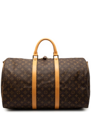 Louis Vuitton Pre-Owned 1996 Monogram Keepall Bandouliere 50 travel bag - Brown
