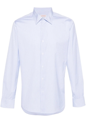 FURSAC striped poplin shirt - Blue