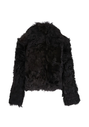 TWP Sylvia fur jacket - Black