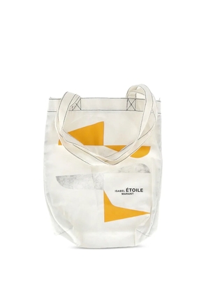 Isabel Marant Vintage printed tote bag - White