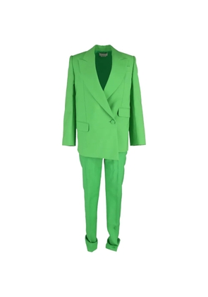 Alexander McQueen Pre-Owned double-breasted suit - Green