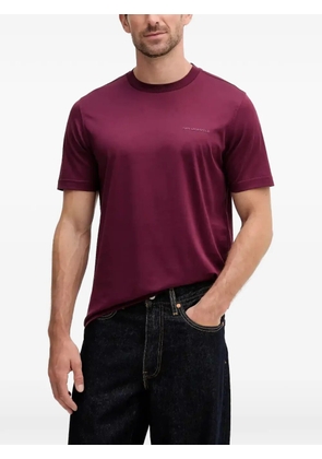 Karl Lagerfeld logo-detail crew-neck T-shirt - Red