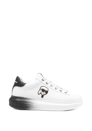 Karl Lagerfeld Kapri Ombre NTF platform sneakers - White