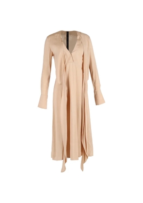 Petar Petrov Dedra tie-detail maxi dress - Neutrals