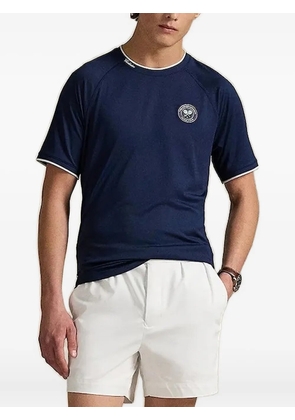 Polo Ralph Lauren Wimbledon logo-patch T-shirt - Blue
