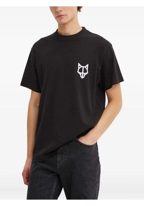 NAKED WOLFE logo-print T-shirt - Black