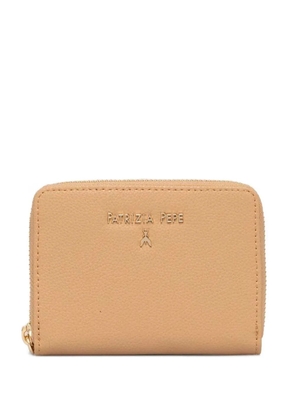Patrizia Pepe logo-plaque wallet - Neutrals