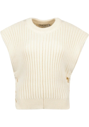 IRO ribbed top - Neutrals