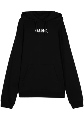 OAMC Midstream organic cotton hoodie - Black