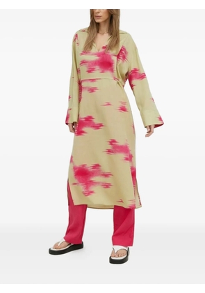 SAMSOE SAMSOE Emy abstract-print dress - Green