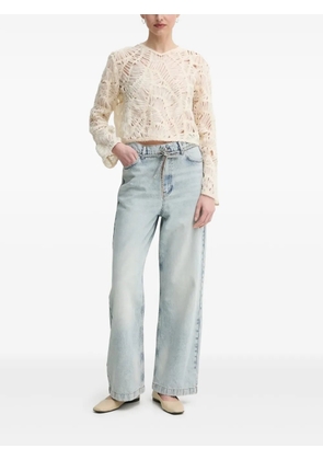 Day Birger Et Mikkelsen cut-out details top - Neutrals