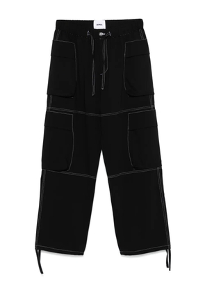 Bonsai drawstring cargo pants - Black