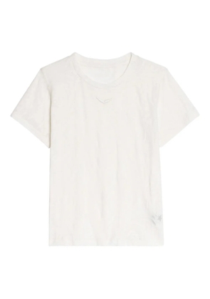 Zadig&Voltaire star-print short-sleeve T-shirt - Neutrals