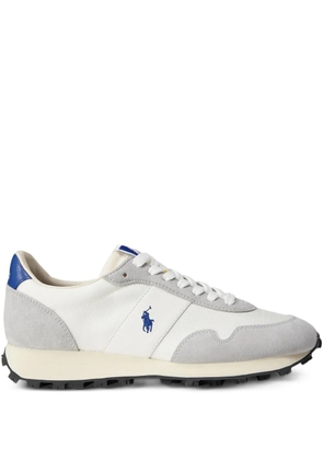 Polo Ralph Lauren embroidered-logo sneakers - Grey