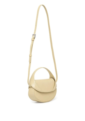 BY FAR Hari flap-top tote bag - Neutrals