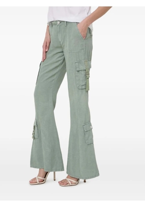 GUESS USA flared cargo trousers - Green
