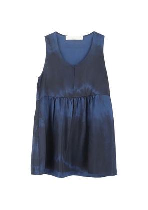 Stella McCartney Pre-Owned tie-dyed silk top - Blue