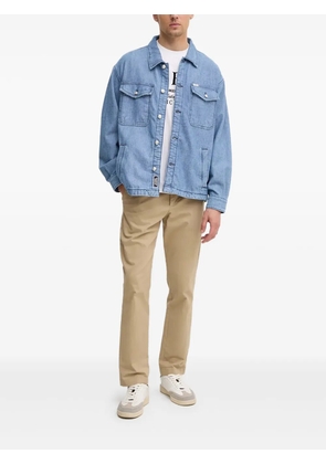 GUESS USA flap-pocket denim jacket - Blue