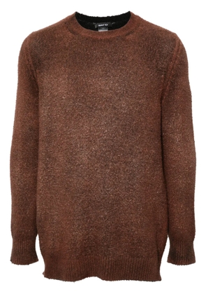 Avant Toi chunky-knit jumper - Brown